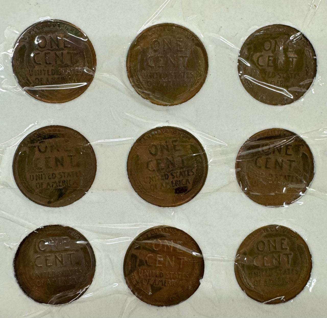 World War II Emergency Coinage Collection Framed