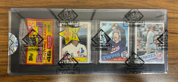 1985 Topps Baseball Rack Pack Kirby Puckett on Back BBCE Wrapped Sealed