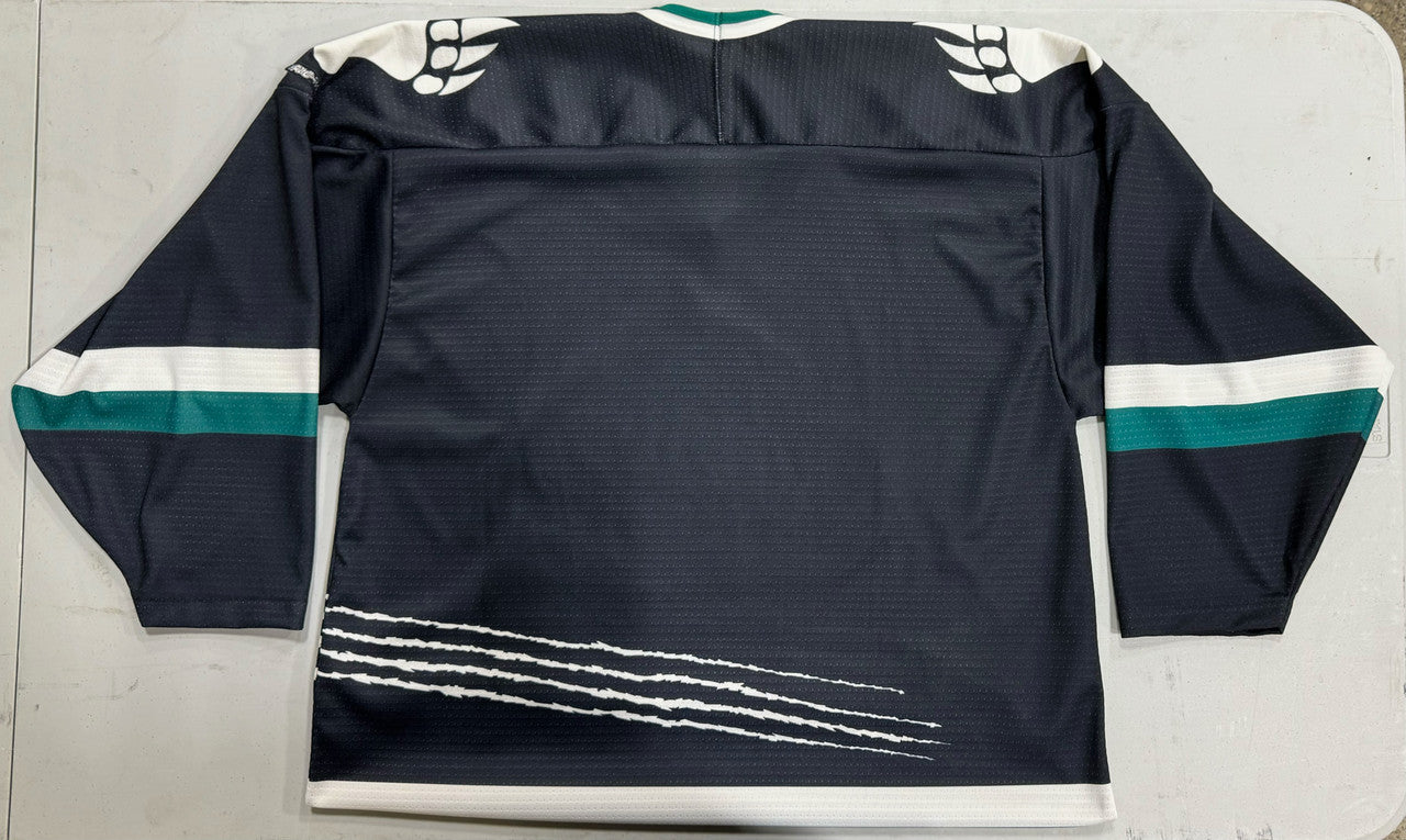 Bauer IHL Denver Utah Grizzlies Authentic Hockey Jersey Size Large
