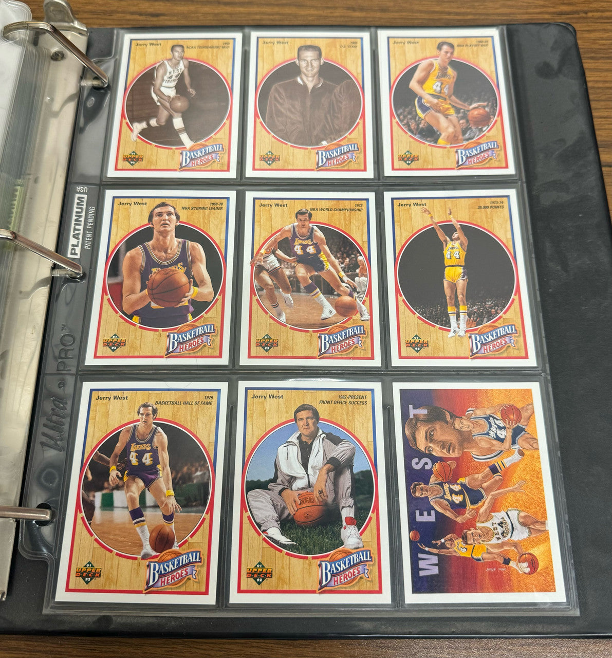 1991-92 Upper Deck Basketball Complete Set (500) + Holograms & Jerry West Heroes