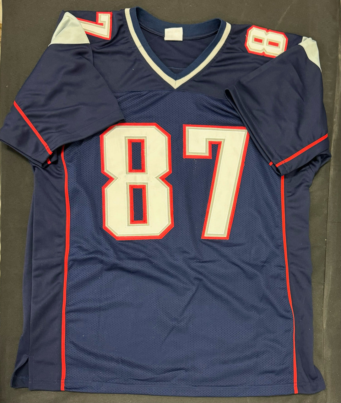 Rob Gronkowski Signed Autographed Custom Jersey Beckett