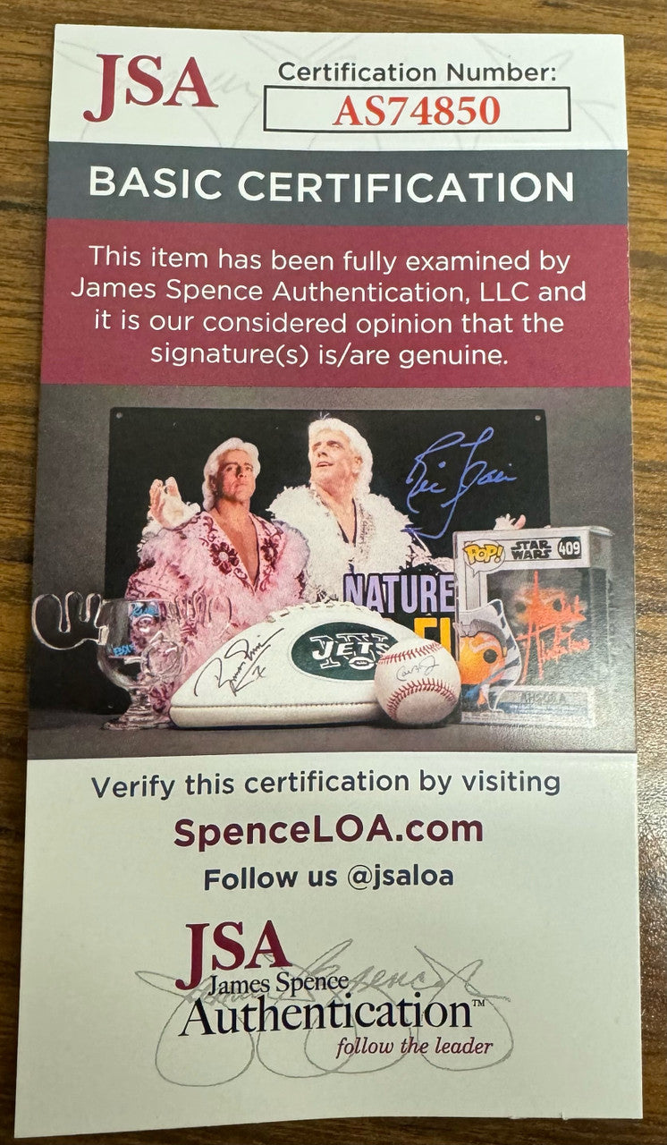 Pete Gray Signed Autographed Rawlings OAL Baseball JSA