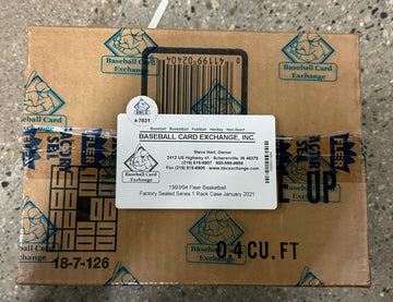 1993/94 Fleer Basketball Series 1 3-Box Rack Case BBCE Wrapped and Sealed