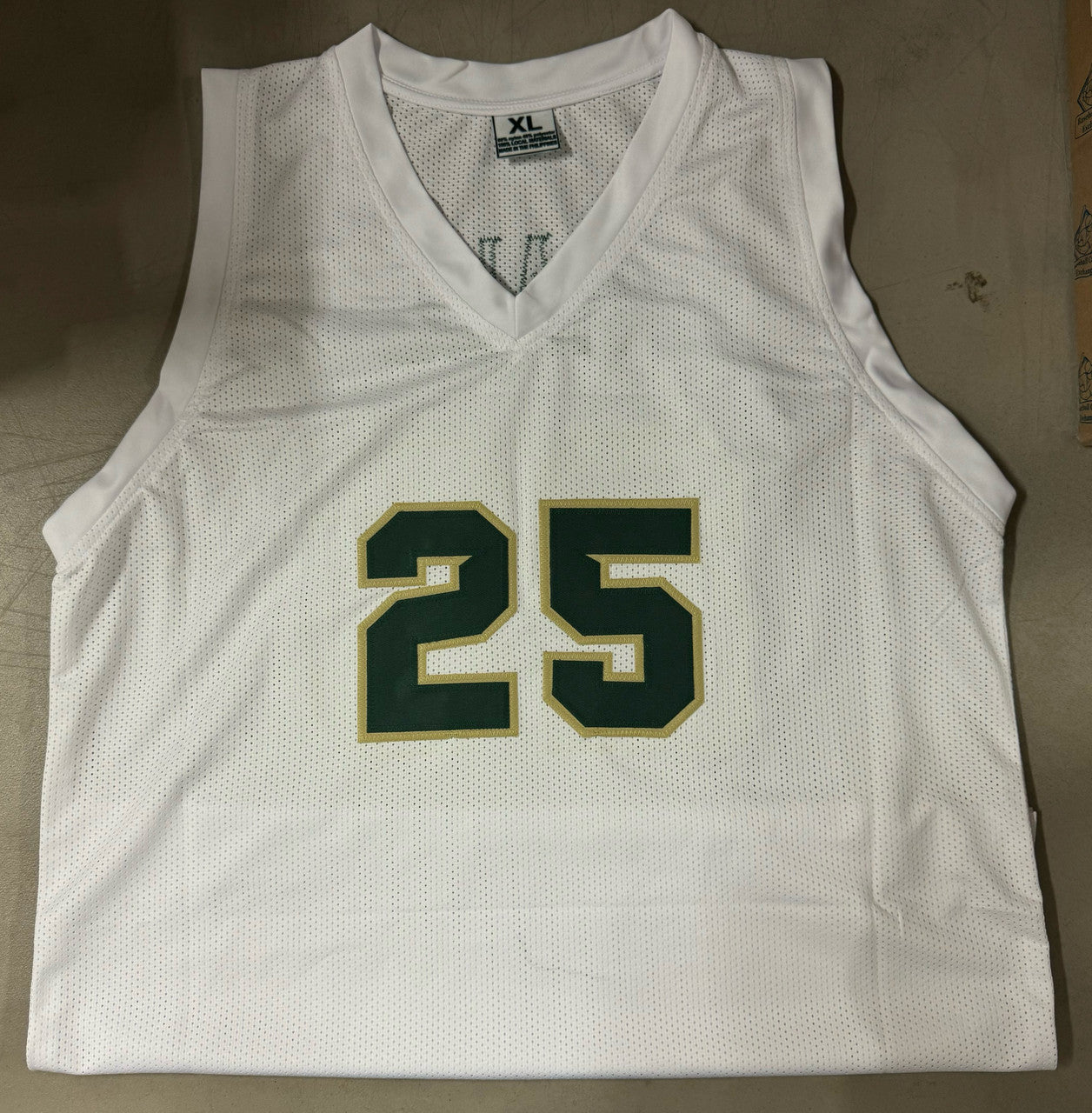 Malik Hall Signed Autographed White Jersey Inscribed