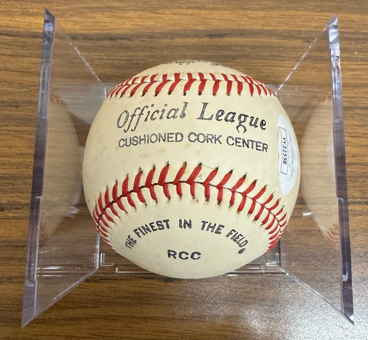 Hank Aaron Signed Autographed Rawlings Baseball JSA *558