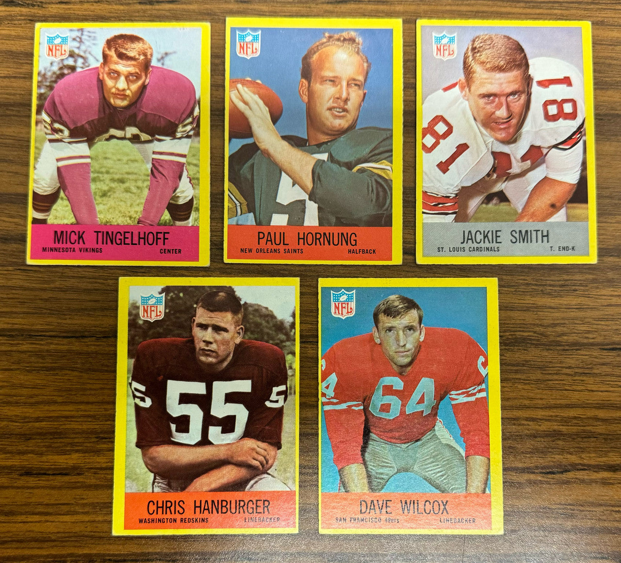 1967 Philadelphia Football Complete Set (198) Overall VG/EX