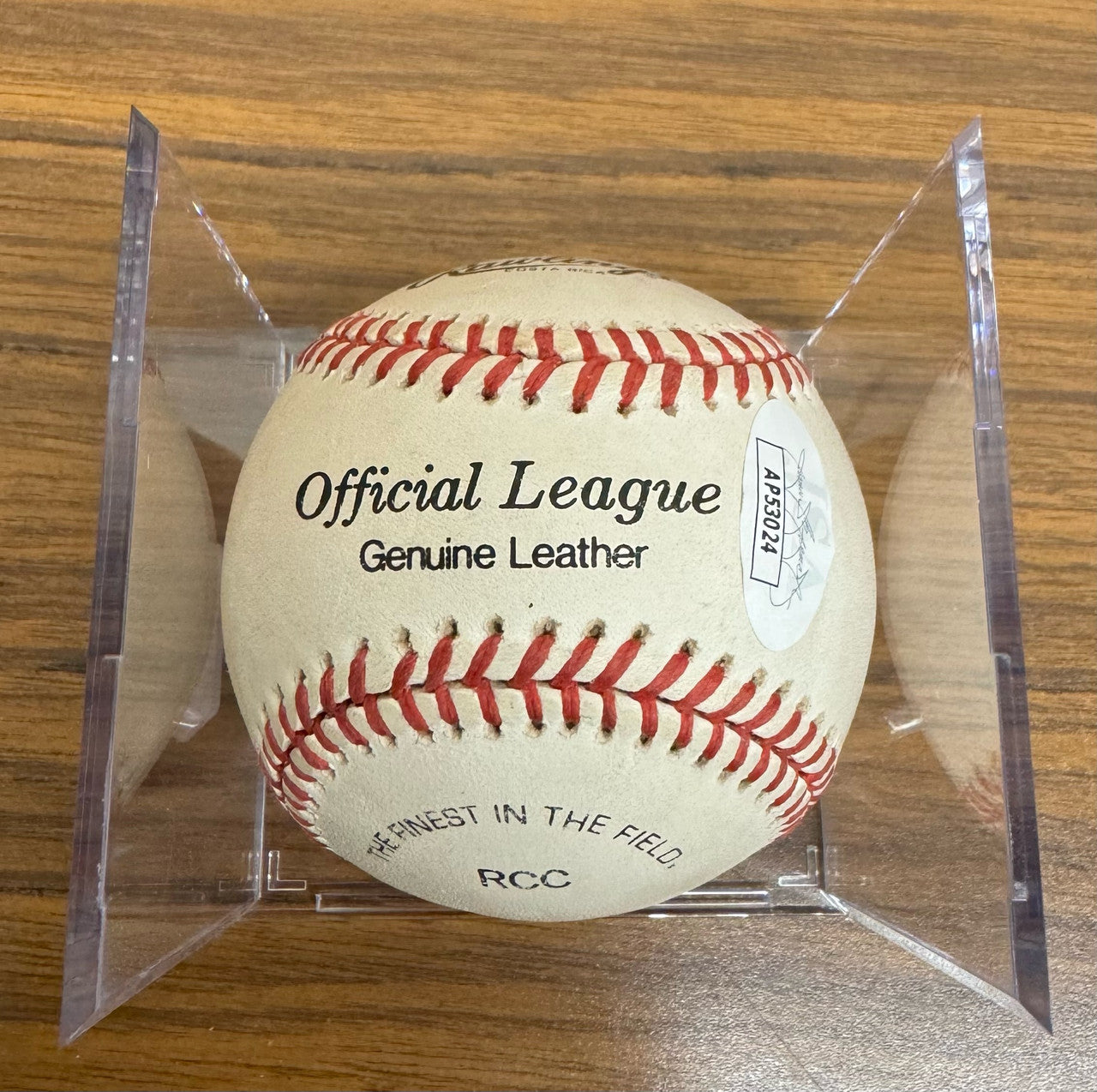 Al Kaline Signed Autographed Rawlings Baseball JSA AP53024