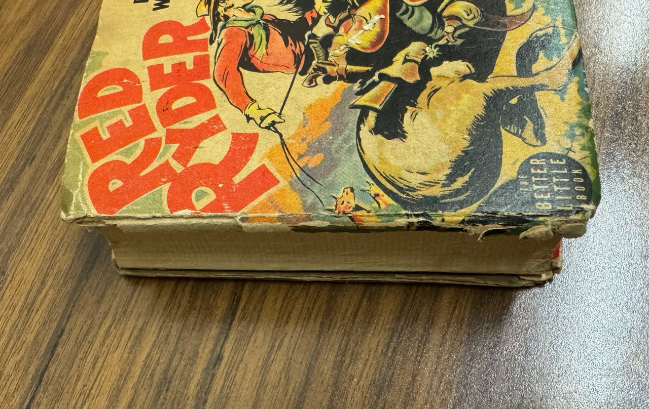 Better Little Book/Fast Action Story Red Ryder Lot of 2