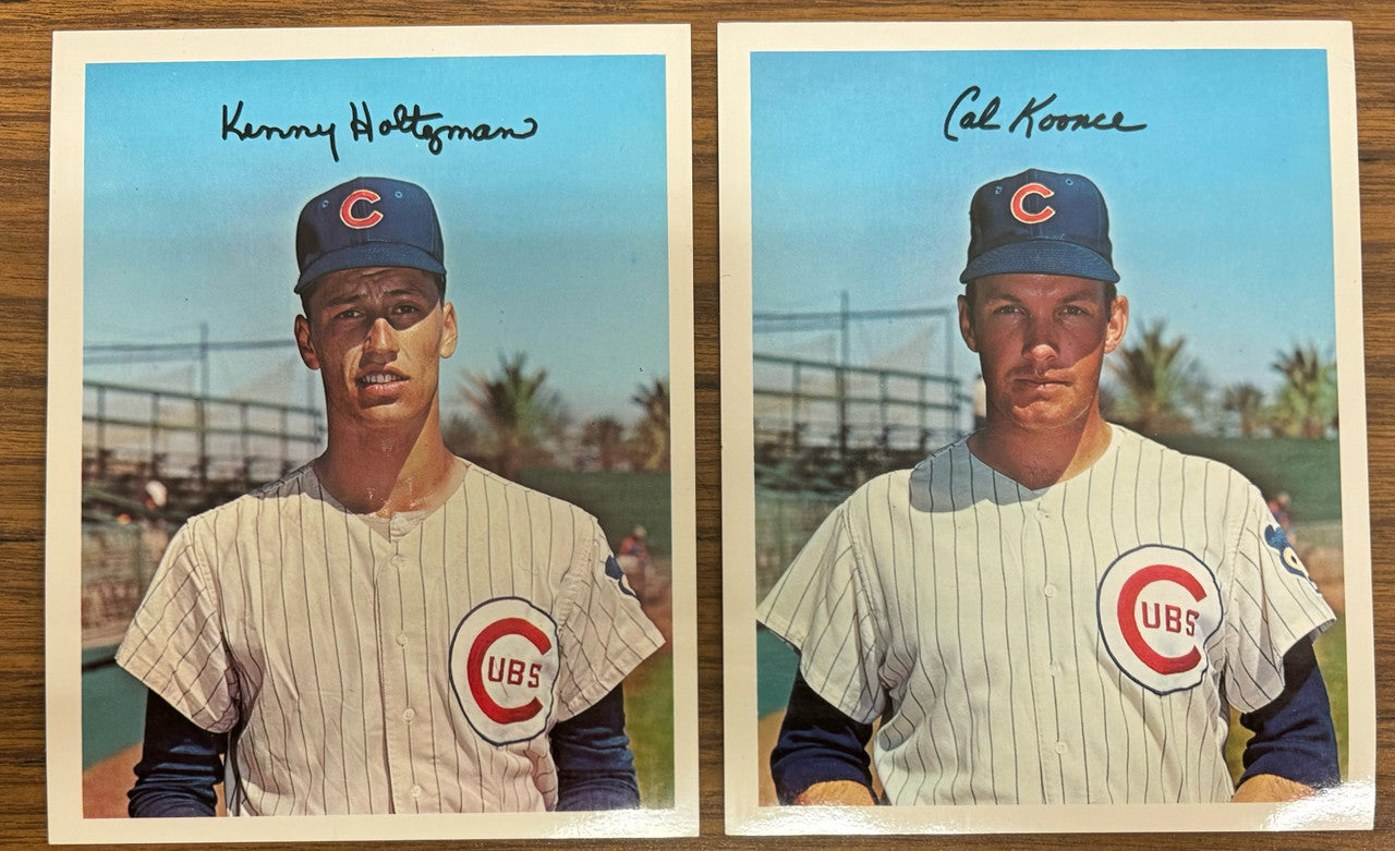 1967 Dexter Press Chicago Cubs White Sox Lot of 5 w/ Santo EX