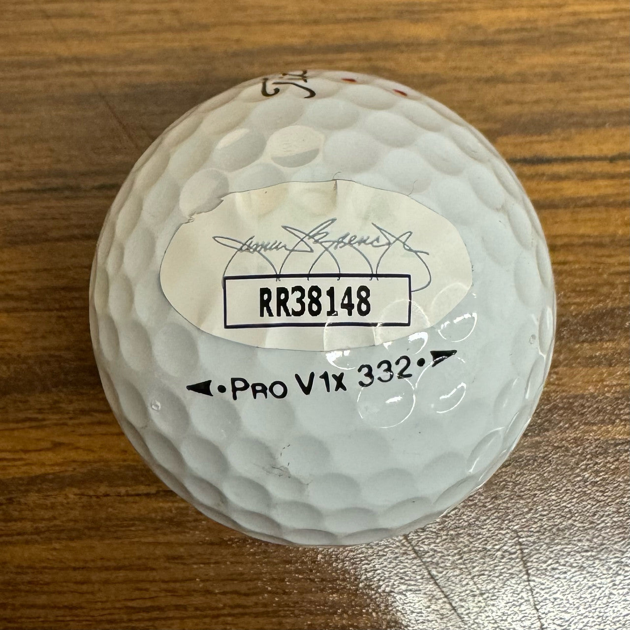 Justin Rose Signed Autographed Golf Ball JSA