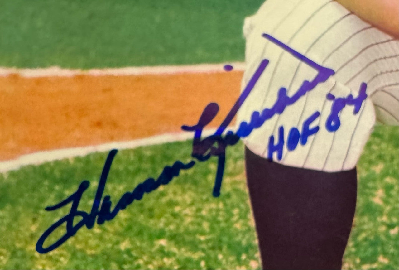 Harmon Killebrew Signed Autographed 8x10 Photo HOF Inscription JSA