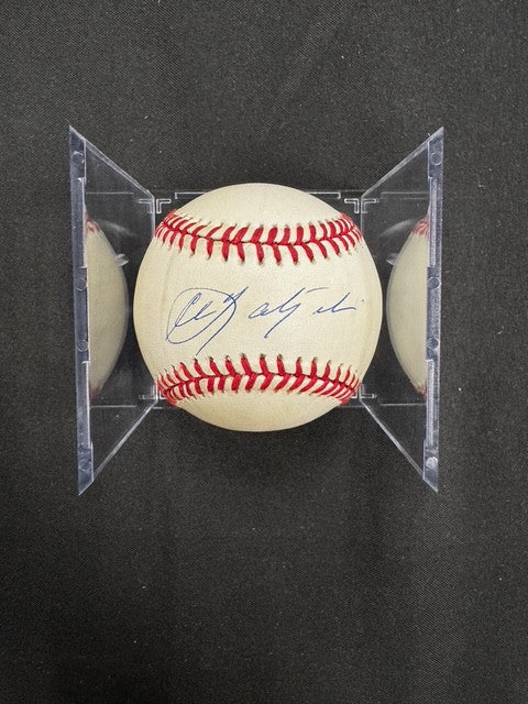 Carl Yastrzemski Signed Autographed Rawlings OAL Baseball UDA