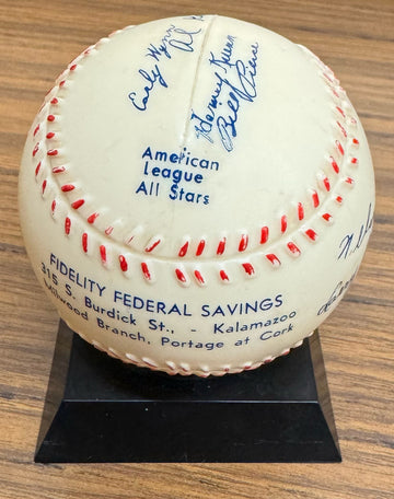 1950's AL All Stars Baseball Bank Fidelity Federal Savings Mantle Williams Berra