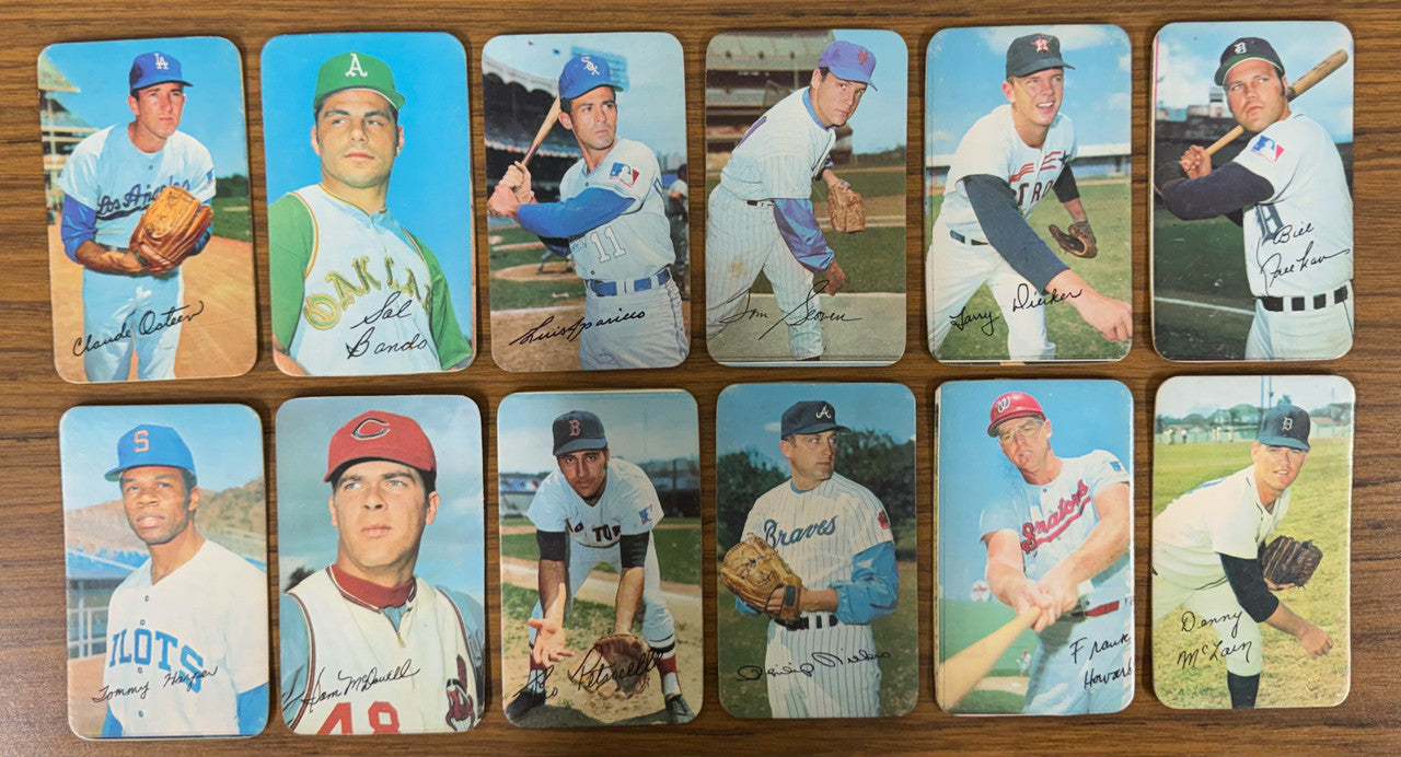 1970 Topps Baseball Super Complete Set (42) NM