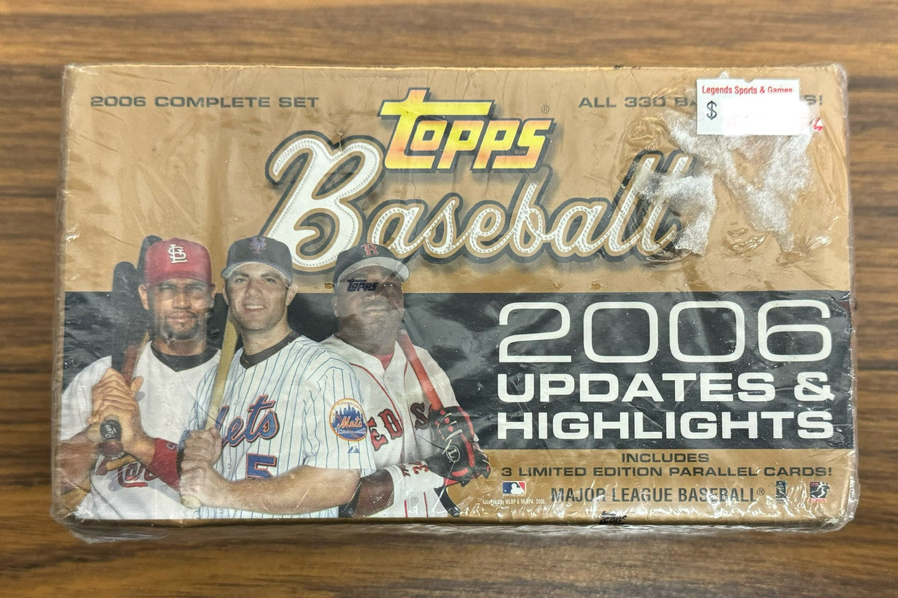 2006 Topps Baseball Updates & Highlights Complete Factory Set Sealed