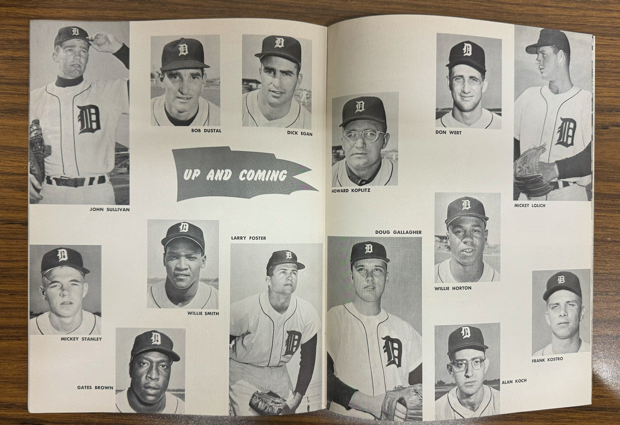 1963 Detroit Tigers Official Yearbook