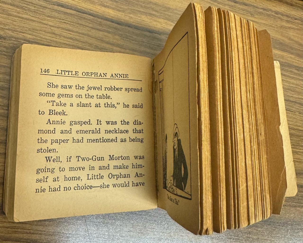 1935 The Big Little Book Little Orphan Annie and The Ghost Gang Soft Cover