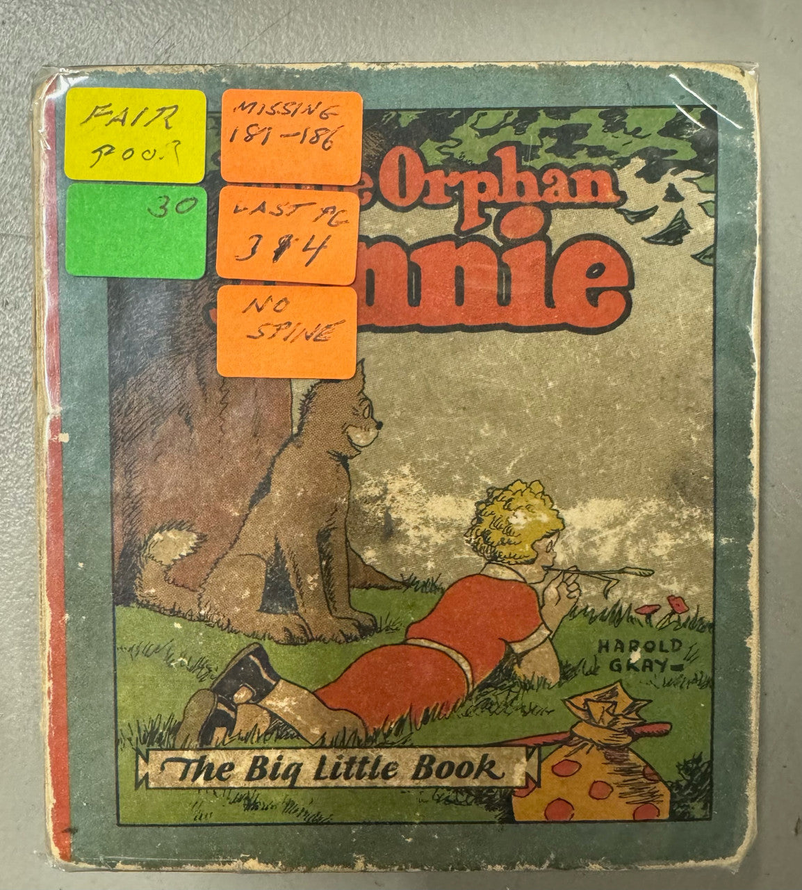 Big Little Book/Better Little Book Little Orphan Annie Lot of 9