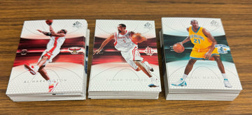 2004-05 SP Authentic Basketball Near Complete Base Set 89/90 LeBron Kobe NM-MT