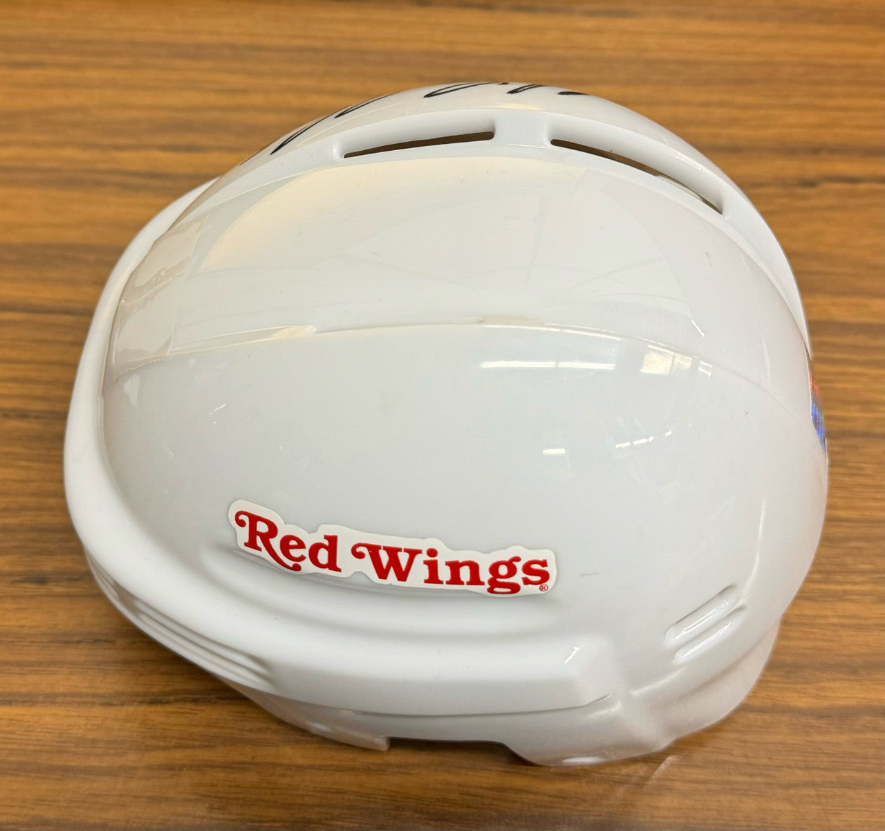 Nicklas Lidstrom Signed Autographed Mini Helmet Red Wings