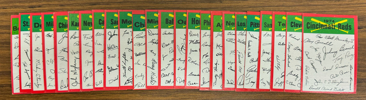 1974 Topps Baseball Complete Set (660) w/ Traded & Team CLs NM+