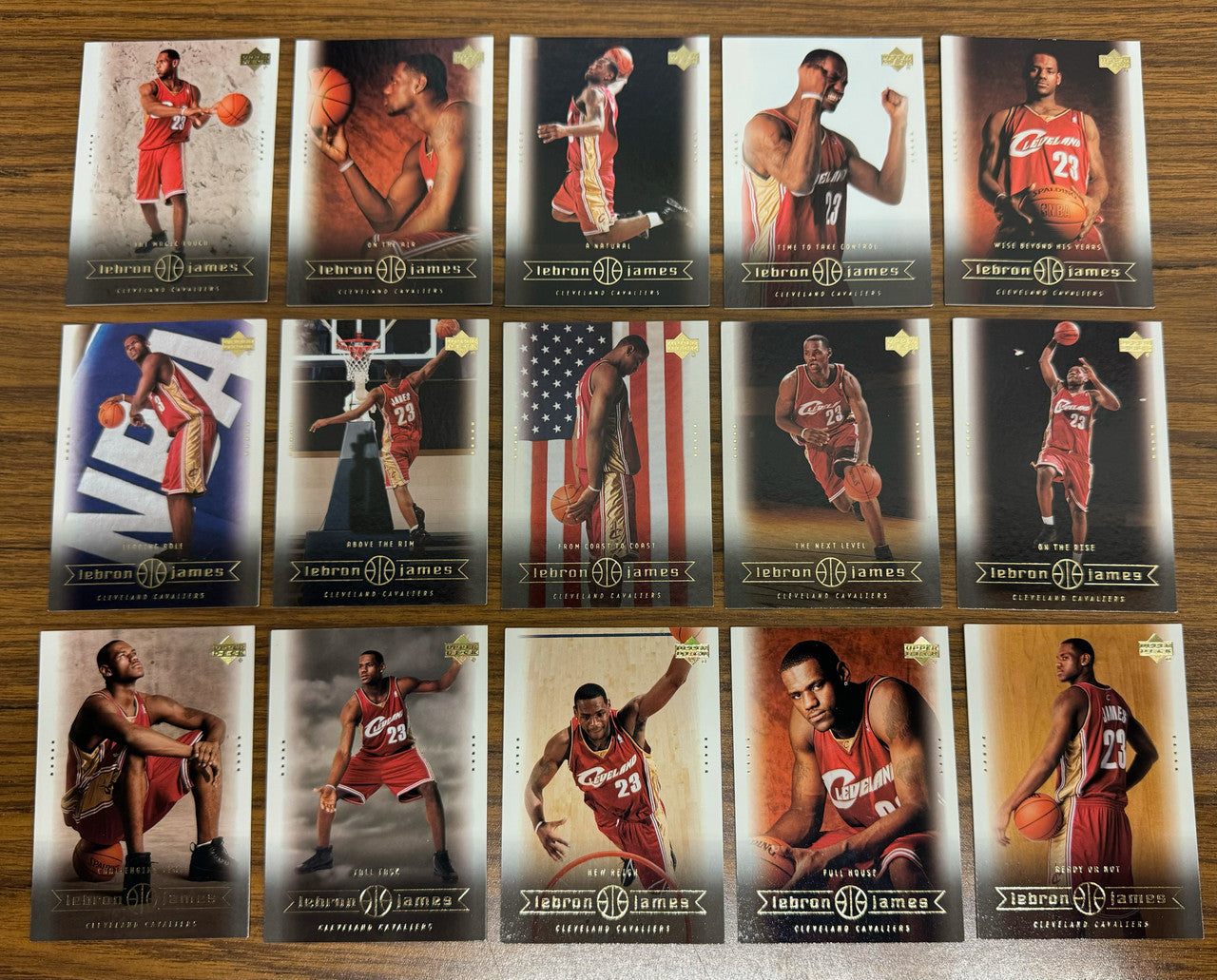 2003 Upper Deck LeBron James 32-Card Complete RC Box Set Opened "B"