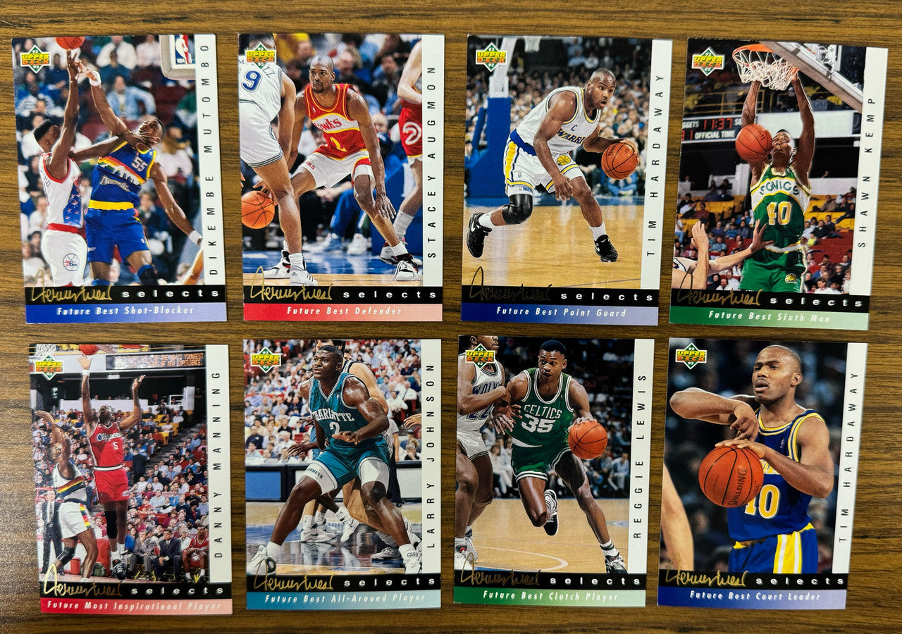 1992-93 Upper Deck Basketball Jerry West Selects Complete Set (20)
