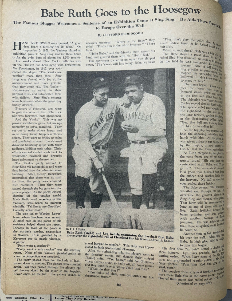 1927-1930 Baseball Magazine Lot of 30 (No Covers or Backs)