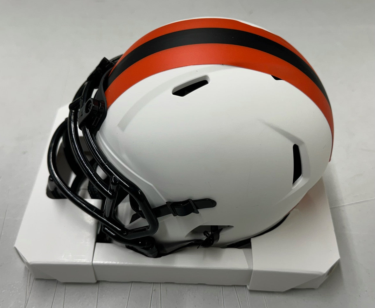 Baker Mayfield Signed Autographed Browns Lunar Mini Helmet BAS