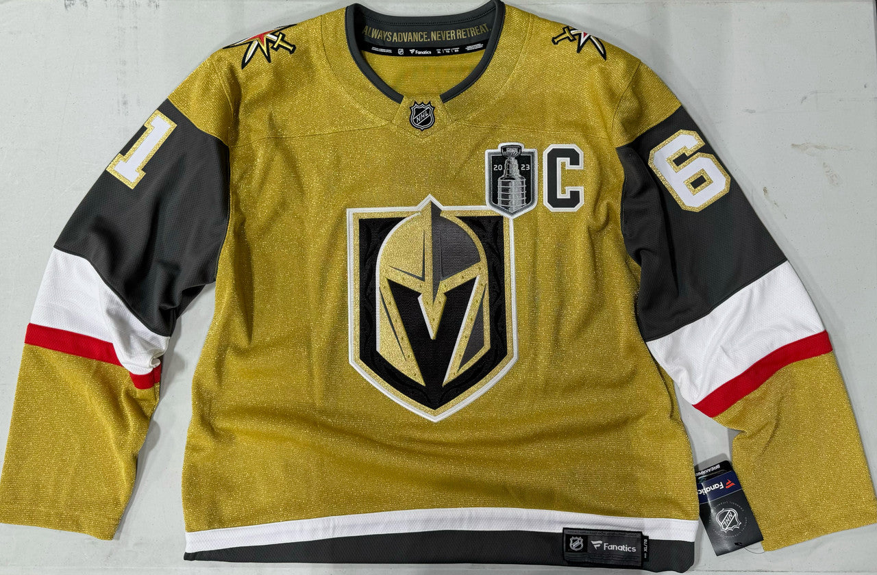 Mark Stone Signed Autographed Vegas Golden Knights Authentic Jersey XL Fanatics