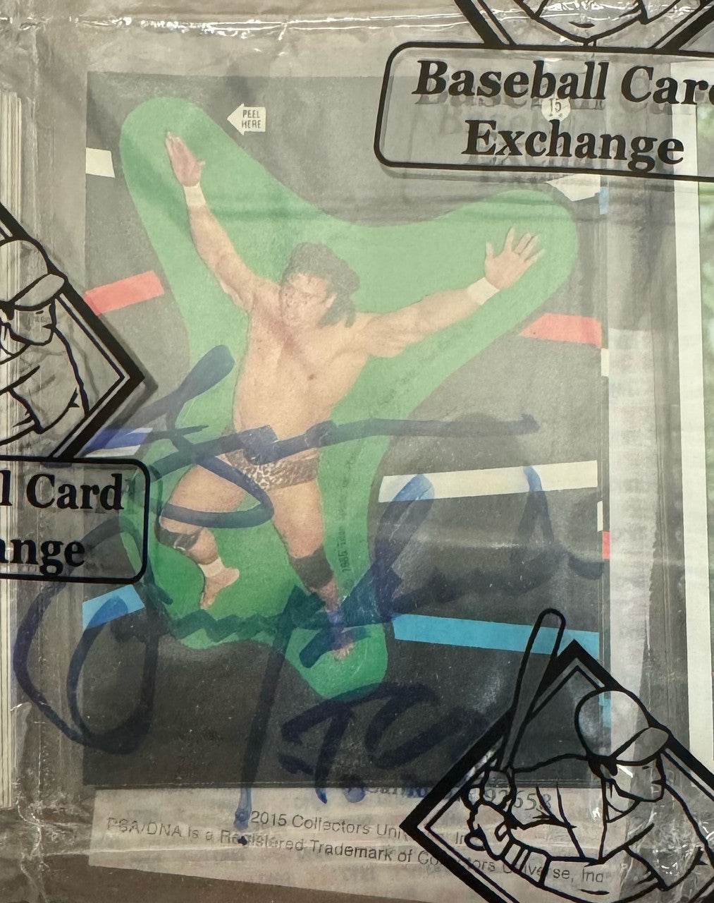 1985 Topps WWF Rack Pack Jimmy Superfly Snuka Lou Albano Signed PSA BBCE Sealed