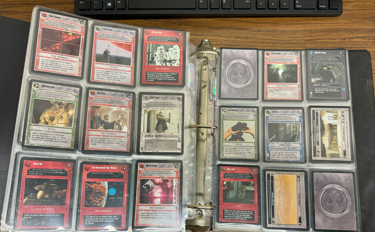 1995-96 Star Wars Decipher CCG Bulk Lot of 1000+ Cards