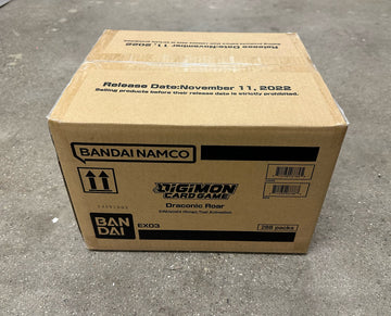 Digimon TCG EX-03 Draconic Roar Booster Box Case (12 Boxes) English