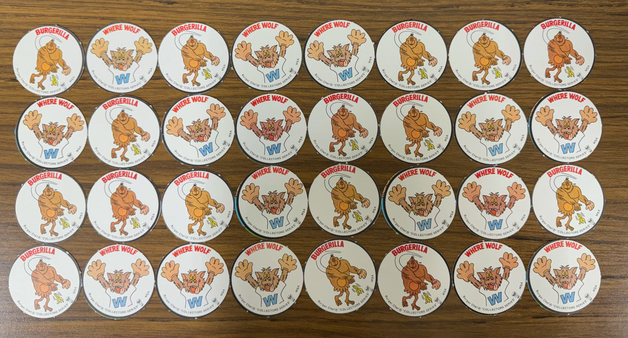 1977 Burger Chef Baseball Discs Near Complete Set 143/216 w/ Stars