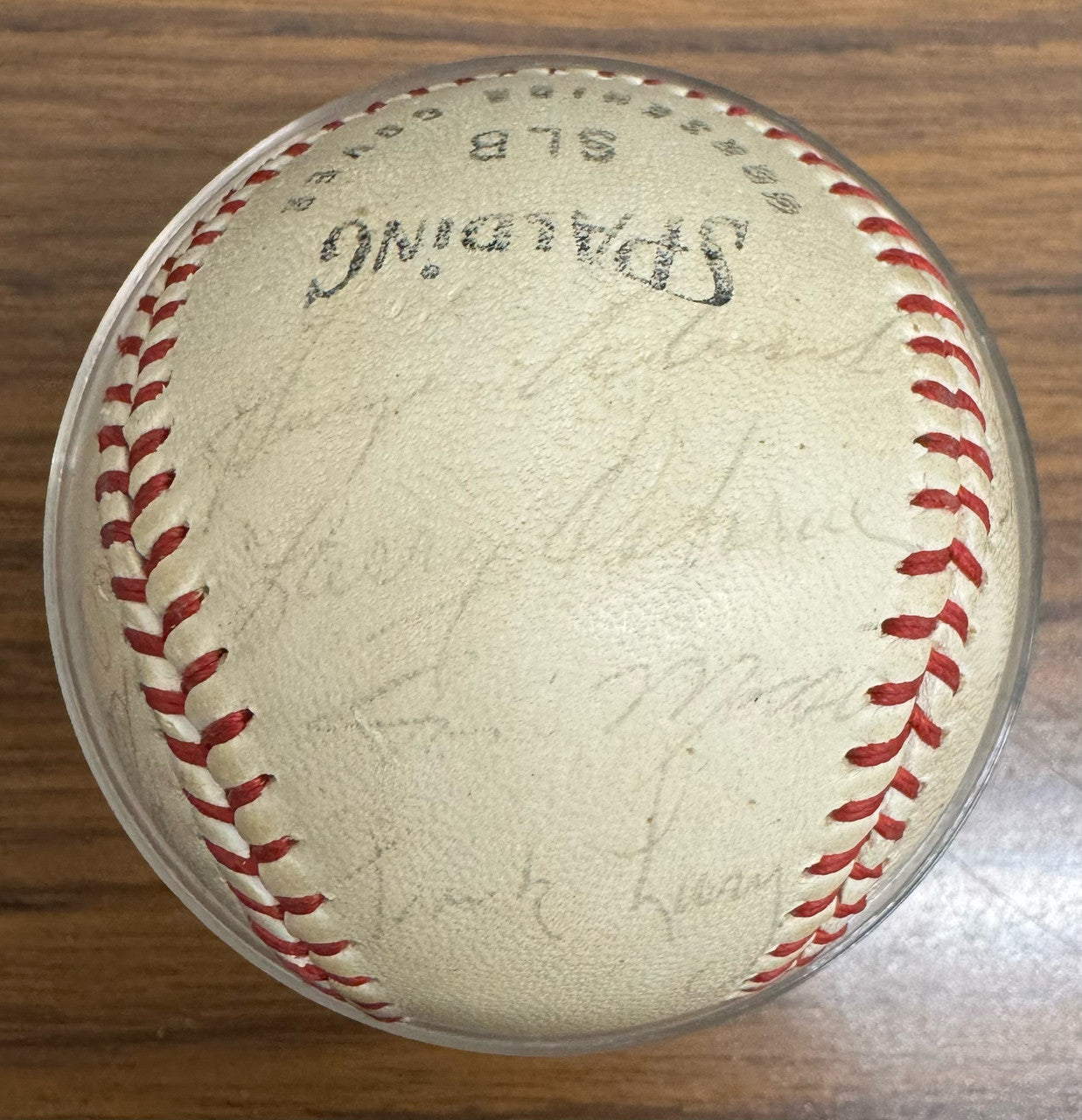 1961 Detroit Tigers Team Signed Autographed Baseball 14 Sigs Cash Kaline ++