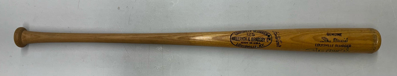 Stan Musial Signed Autographed Louisville Slugger Bat JSA