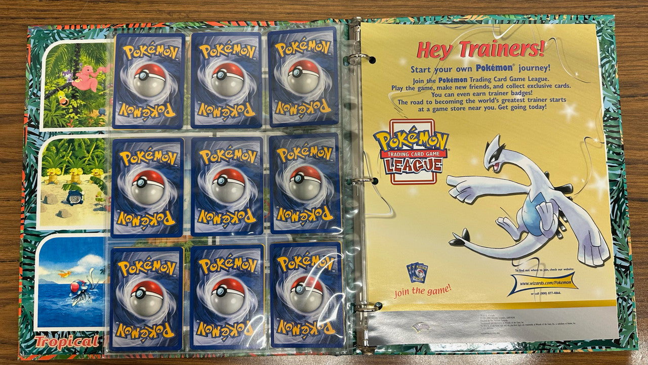 Pokemon Southern Island Collection Full 18 Card Set W/ Binder and Checklist