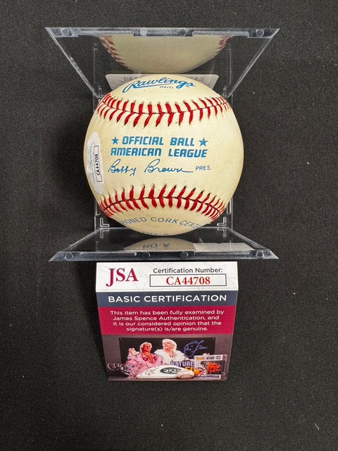 Brooks Robinson Signed Autographed Rawlings OAL Baseball JSA *4708