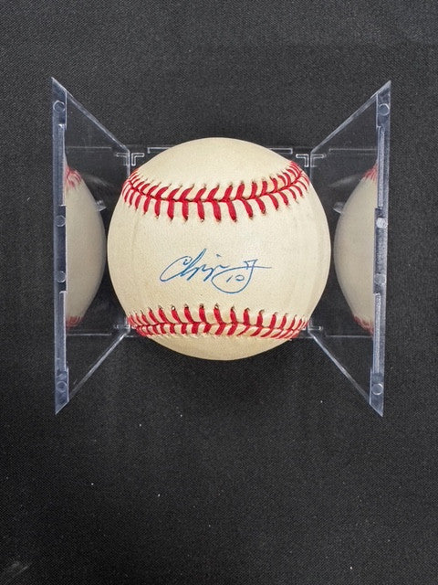 Chipper Jones Signed Autographed Rawlings 1996 World Series Baseball JSA