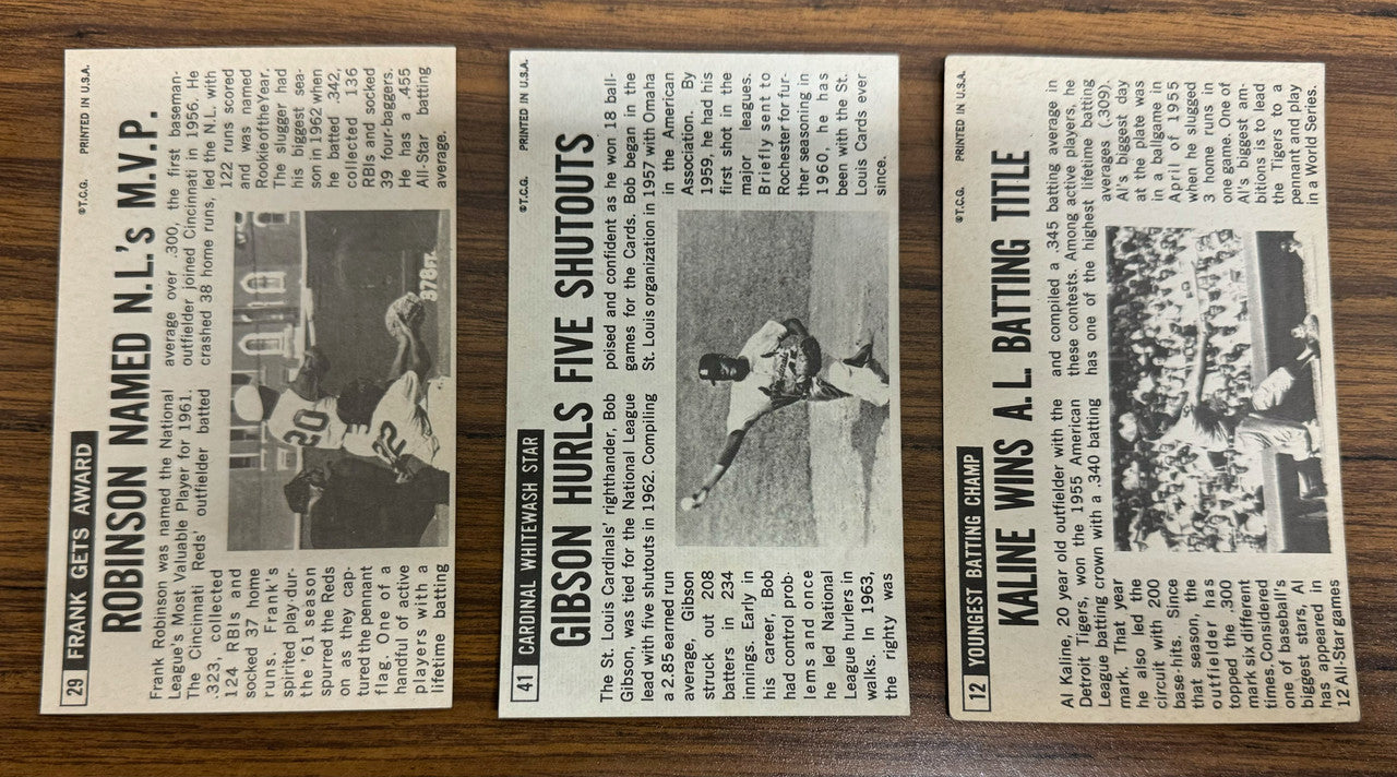 1964 Topps Giants Baseball Near Complete Set 53/60 EX/MT-NM