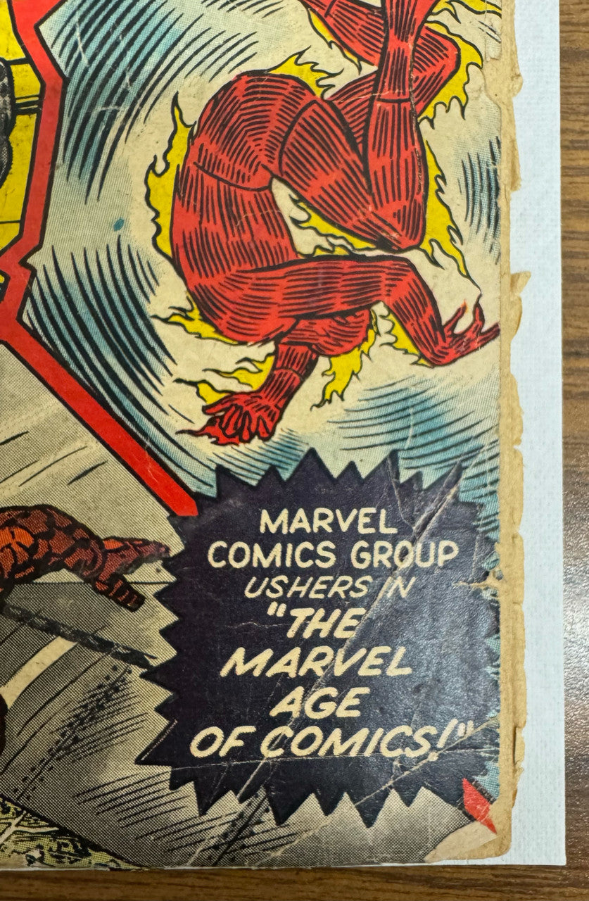 1963 Fantastic Four "In The Clutches of Dr. Doom!" Comic #17