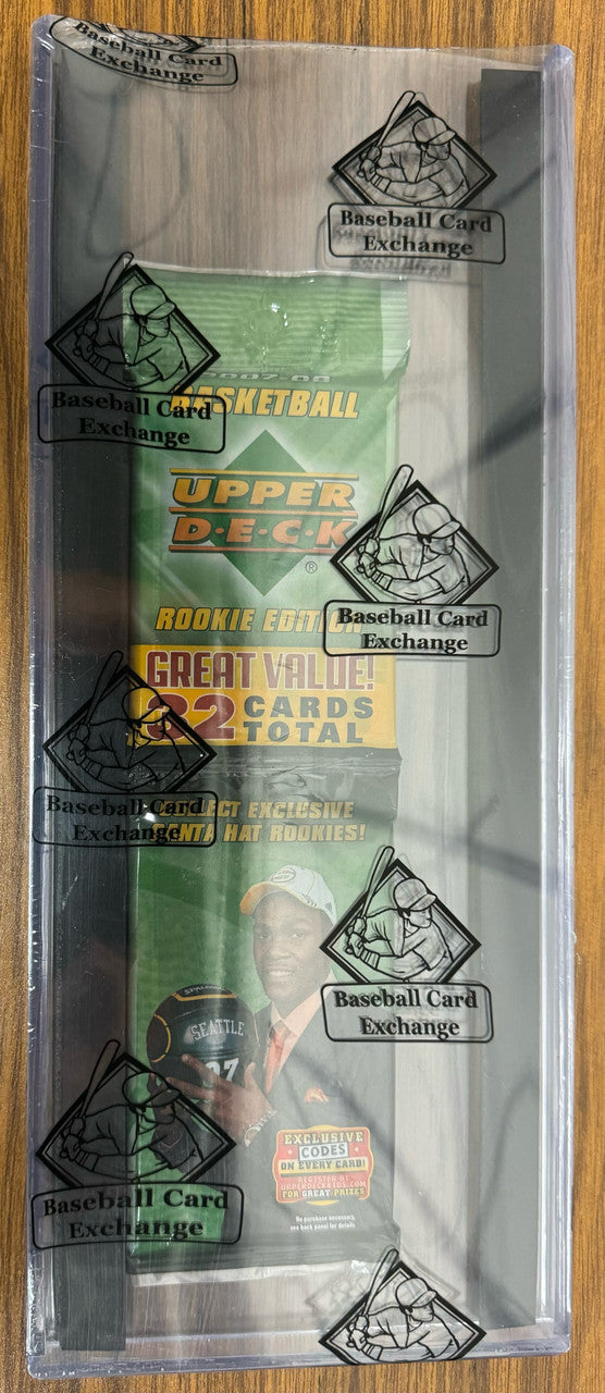 2007-08 UD Basketball Rookie Edition Rack Pack BBCE Wrapped Sealed