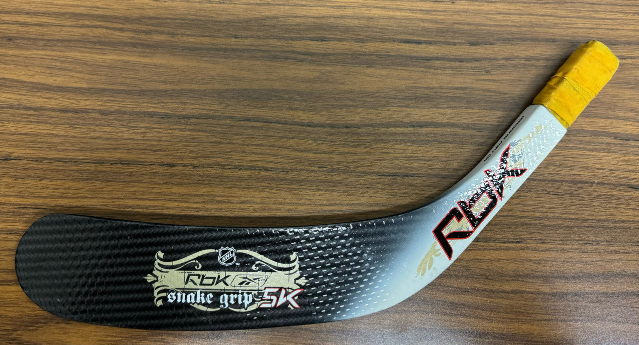 Michael Rasmussen Signed Autographed RBK Stick Blade Red Wings JSA