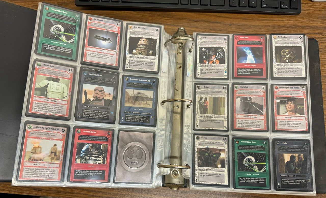 1995-96 Star Wars Decipher CCG Bulk Lot of 1000+ Cards