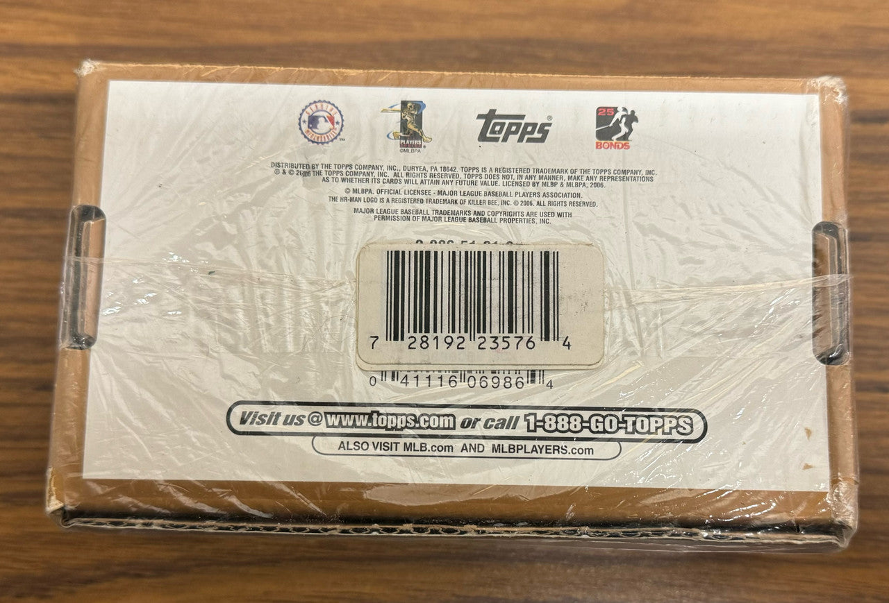 2006 Topps Baseball Updates & Highlights Complete Factory Set Sealed