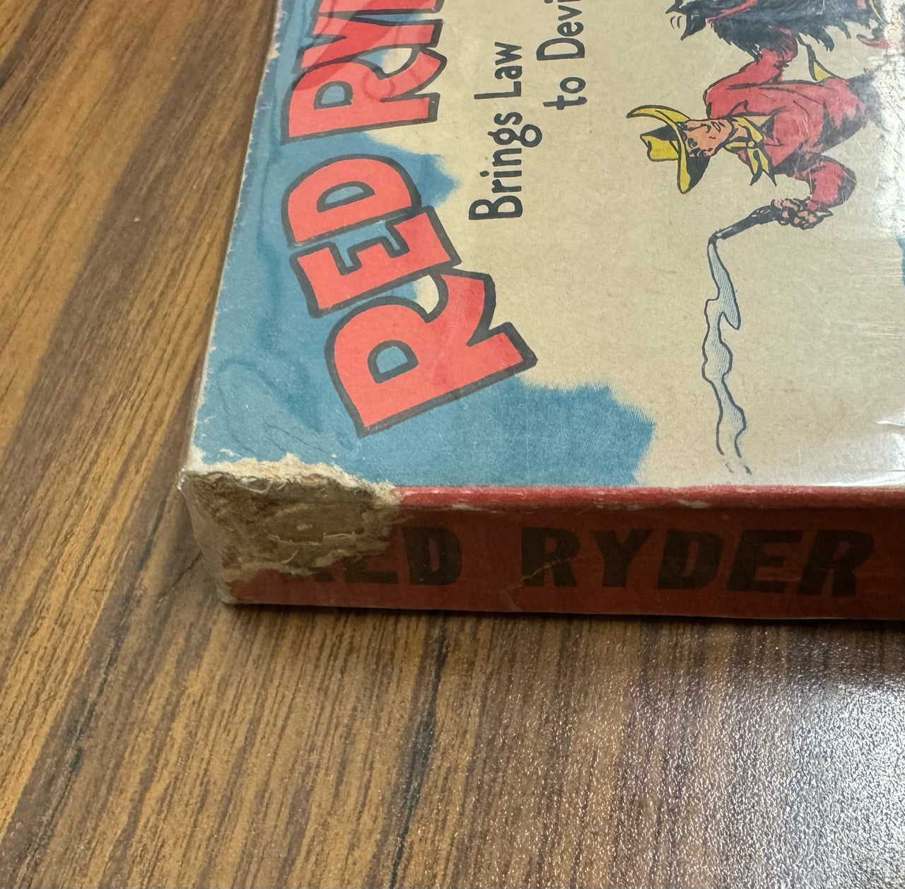 Better Little Book/Fast Action Story Red Ryder Lot of 2