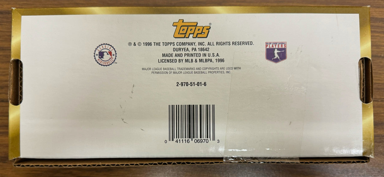 1996 Topps Baseball Complete Factory Set Sealed (Tape)