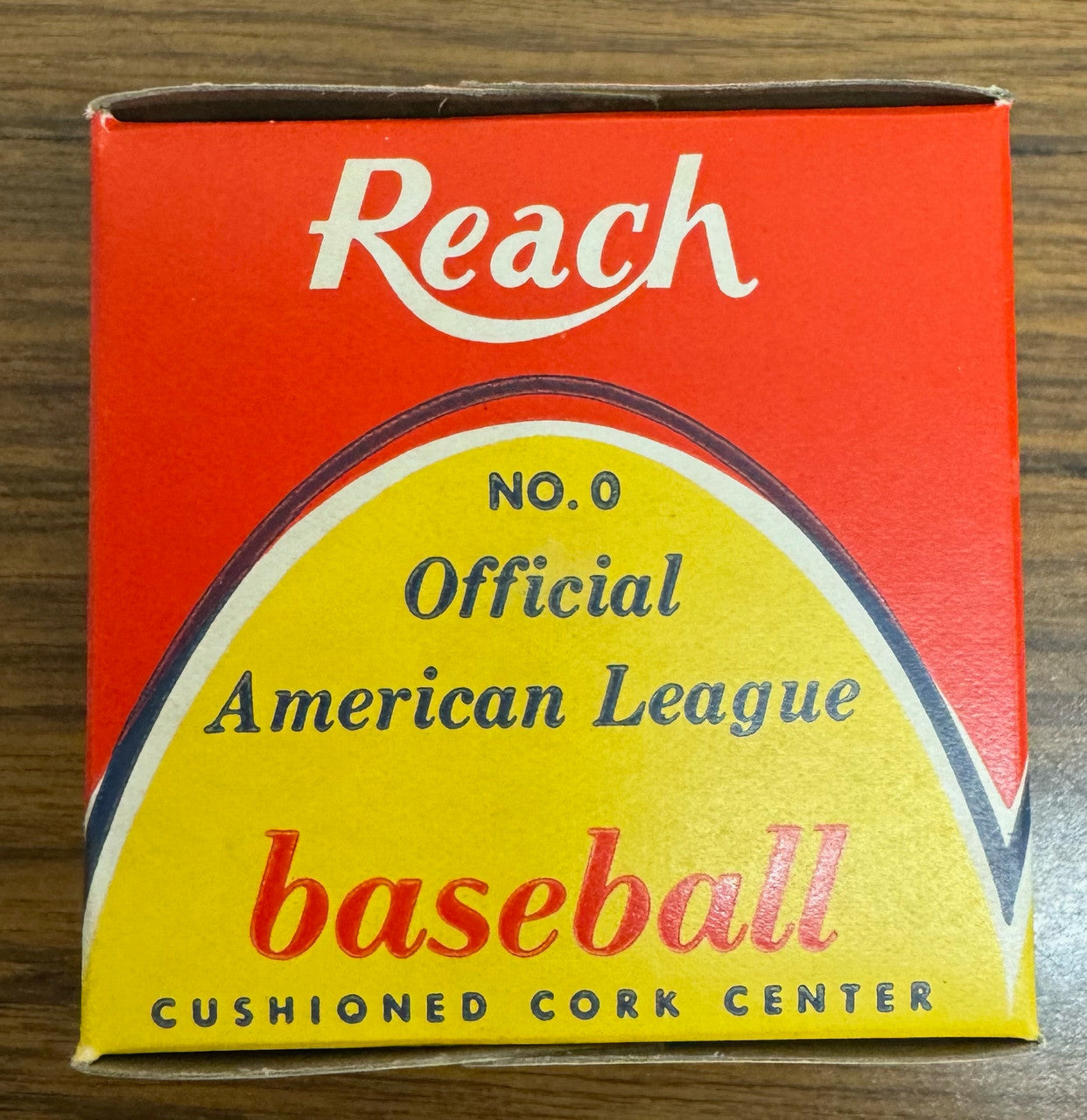 1960s Reach AL Baseball Joe Cronin Sealed w/ Pull Tab