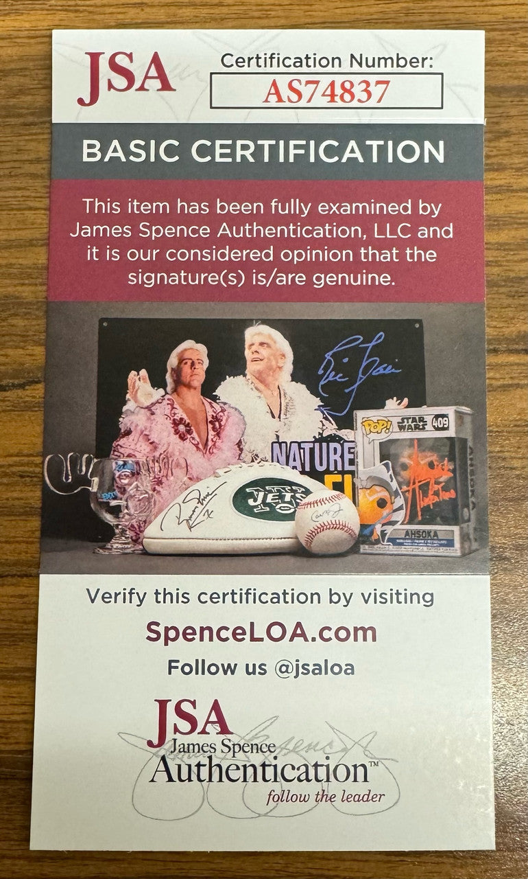 Don Larsen Signed Autographed Rawlings OAL Baseball Perfect Game Inscription JSA