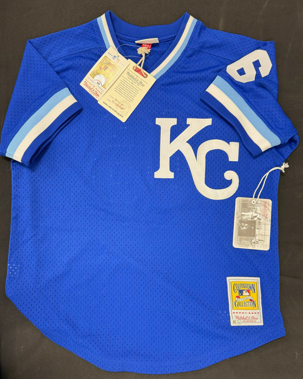 Bo Jackson Signed Autographed Mitchell & Ness Royals Jersey Fanatics